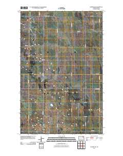 Edmore SW 2011 topographic map thumbnail