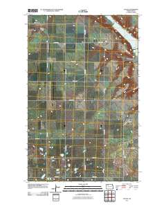 Coulee 2011 topographic map thumbnail