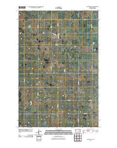 Courtenay 2011 topographic map thumbnail