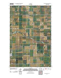 Fessenden East 2011 topographic map thumbnail