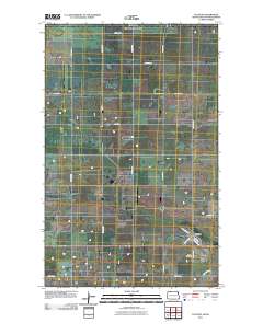 Flaxton 2011 topographic map thumbnail