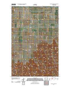 Gamache Creek 2011 topographic map thumbnail