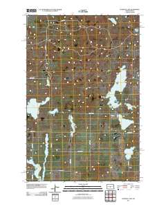 Florence Lake 2011 topographic map thumbnail