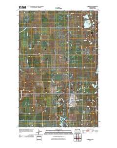 Garrison 2011 topographic map thumbnail