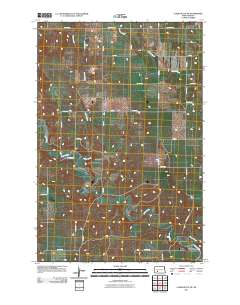 Clark Butte NE 2011 topographic map thumbnail