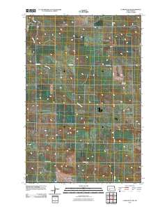 Clark Butte SW 2011 topographic map thumbnail
