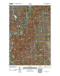Fish Creek Lake 2011 topographic map thumbnail