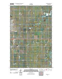 Emerado 2011 topographic map thumbnail