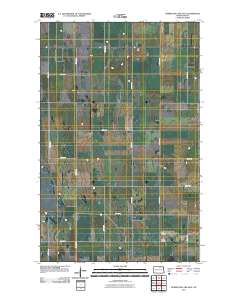 Hurricane Lake East 2011 topographic map thumbnail