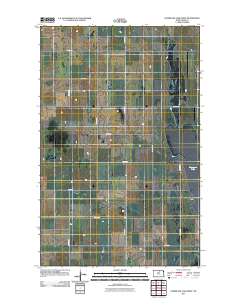 Hurricane Lake West 2011 topographic map thumbnail