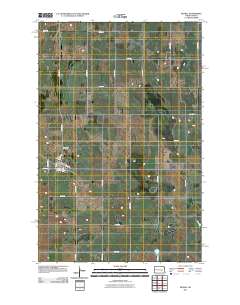 Kensal 2011 topographic map thumbnail