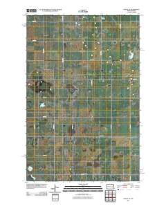 Kensal SE 2011 topographic map thumbnail
