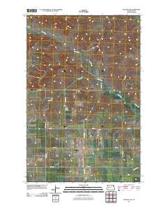 Halliday NE 2011 topographic map thumbnail