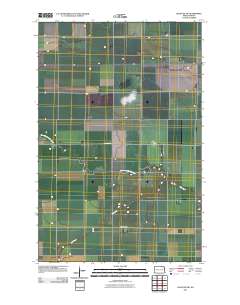 Halstad SW 2011 topographic map thumbnail