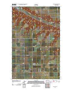 Hartland 2011 topographic map thumbnail
