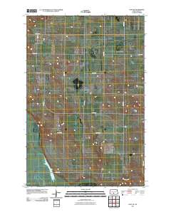 Huff NE 2011 topographic map thumbnail