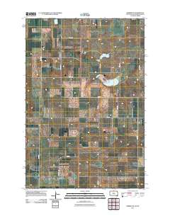 Herreid NE 2011 topographic map thumbnail