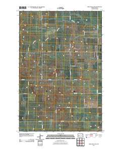 Hirschville SW 2011 topographic map thumbnail