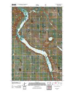 Jim Lake 2011 topographic map thumbnail
