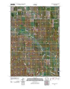 Kiefer Buttes 2011 topographic map thumbnail