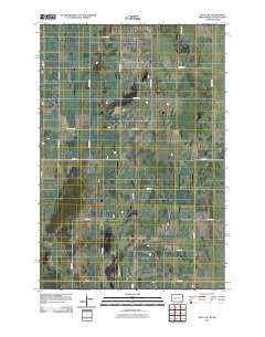 Hecla NE 2011 topographic map thumbnail