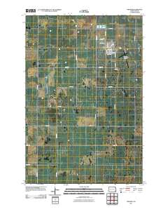 Gwinner 2011 topographic map thumbnail