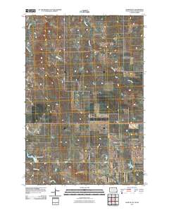 Hump Butte 2011 topographic map thumbnail