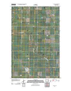 Hatton 2011 topographic map thumbnail
