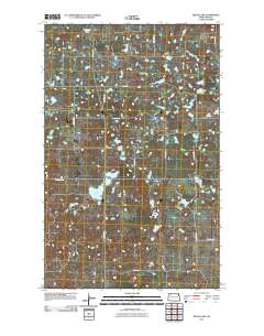Helde Lake 2011 topographic map thumbnail
