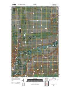 Karlsruhe NW 2011 topographic map thumbnail