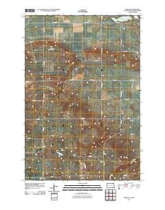 Marlow 2011 topographic map thumbnail