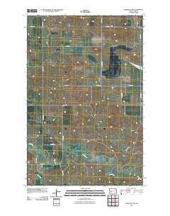 Marshall NW 2011 topographic map thumbnail
