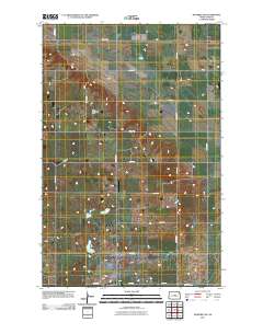 Manfred SW 2011 topographic map thumbnail