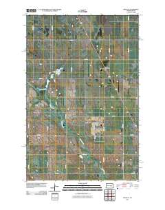 Melville 2011 topographic map thumbnail