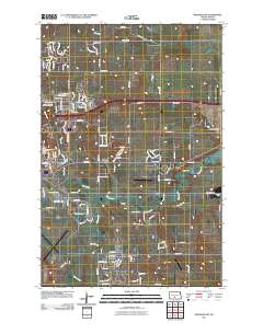 Menoken SW 2011 topographic map thumbnail