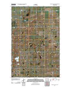 Lincoln Valley SE 2011 topographic map thumbnail