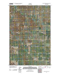 Medicine Butte SE 2011 topographic map thumbnail