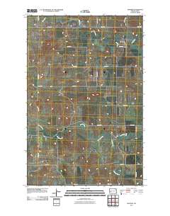 Manning 2011 topographic map thumbnail