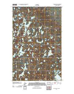 Lake Upsilon 2011 topographic map thumbnail