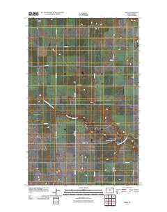 Maida 2011 topographic map thumbnail