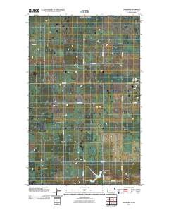 Hansboro 2011 topographic map thumbnail