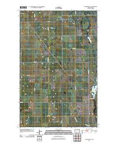Hansboro SE 2011 topographic map thumbnail
