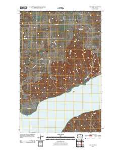 Lake Jessie 2011 topographic map thumbnail