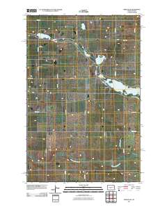 Mercer SW 2011 topographic map thumbnail
