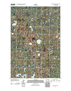 Merricourt NW 2011 topographic map thumbnail