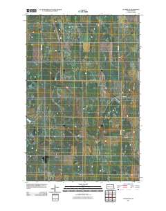 Luverne SE 2011 topographic map thumbnail