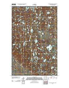 Lake Klingenberg 2011 topographic map thumbnail