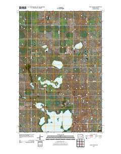 Lake Louise 2011 topographic map thumbnail