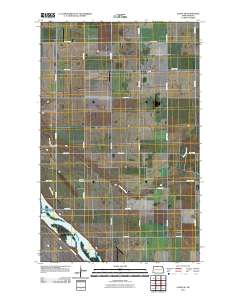Landa SE 2011 topographic map thumbnail