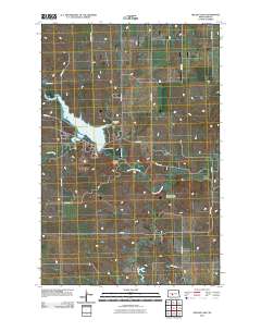 Nelson Lake 2011 topographic map thumbnail